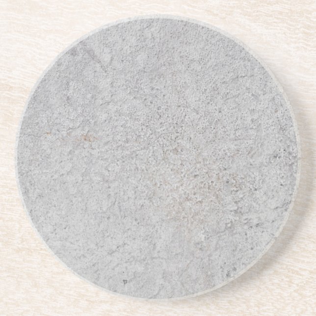 SMOOTH CONCRETE TEXURE COASTER (Front)