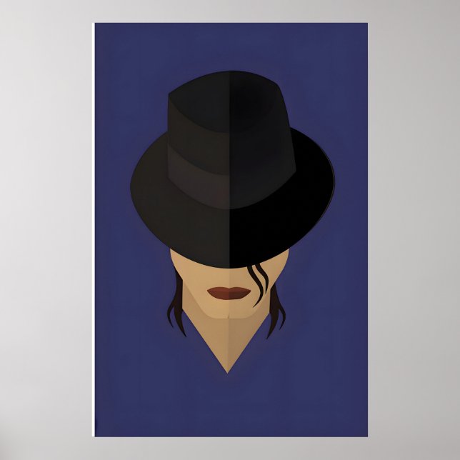 Smooth Criminal Original Icon Design Print -Print (Front)