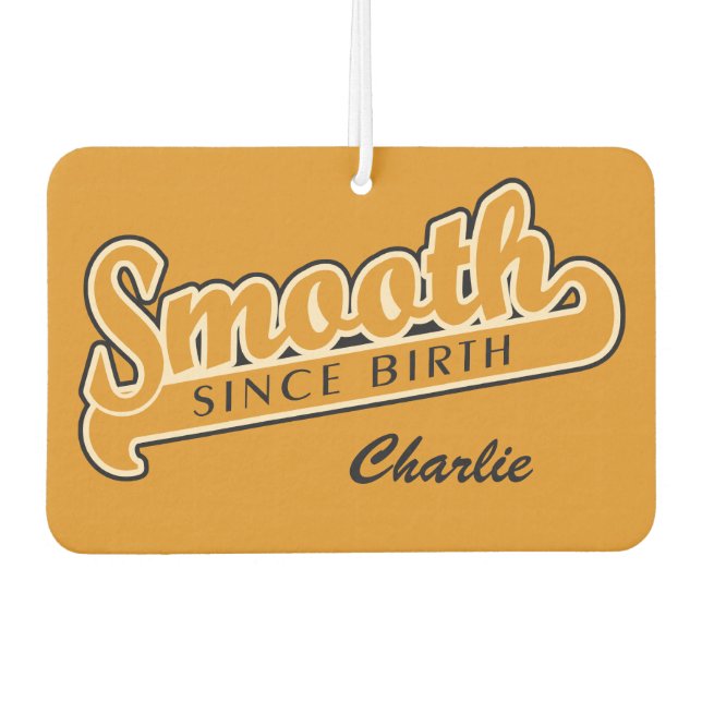 SMOOTH custom car air freshner Freshener (Front)