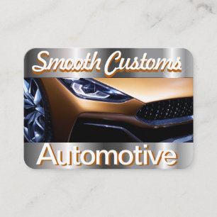 Smooth Customs Automotive Business Card
