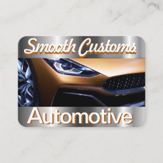 Smooth Customs Automotive Business Card