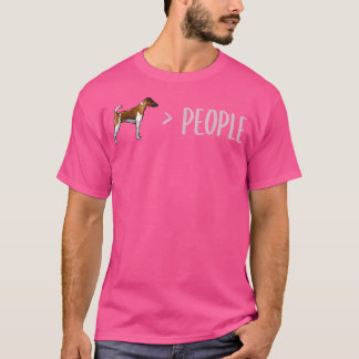 Smooth Fo Terrier Dogs Are Greater Than People  T-Shirt