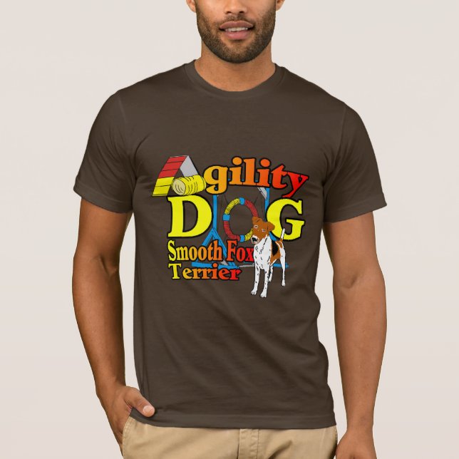 Smooth_Fox_Terrier_Agility T-Shirt (Front)