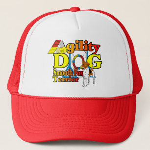Smooth_Fox_Terrier_Agility Trucker Hat