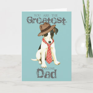 Smooth Fox Terrier Dad Card