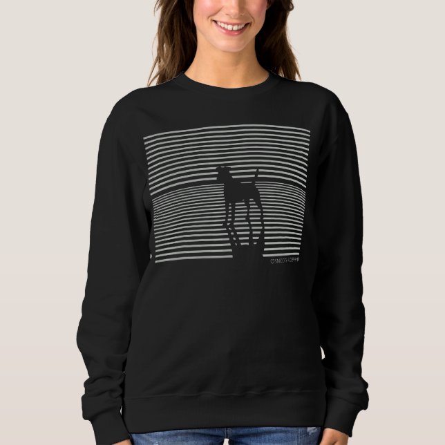 Smooth Fox Terrier Dog Love Sweatshirt (Front)
