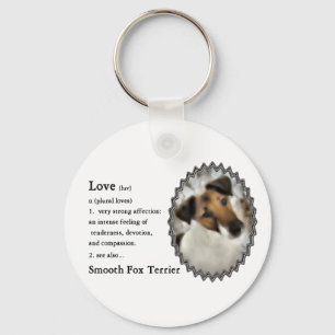 Smooth Fox Terrier Gifts Keychain