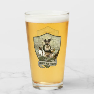 Smooth Fox Terrier Glass