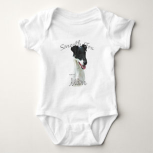 Smooth Fox Terrier Mom 2 Baby Bodysuit