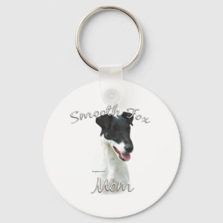 Smooth Fox Terrier Mom 2 Keychain