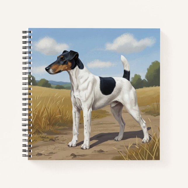 Smooth Fox Terrier Notebook (Front)