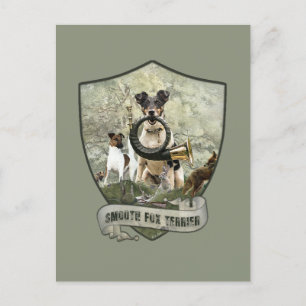 Smooth Fox Terrier     Postcard