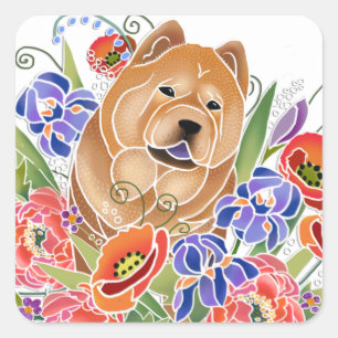 SMOOTH GARDEN PATH - Autocollants de la Chow