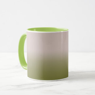 Smooth gradient summer colours fashion simple colo mug
