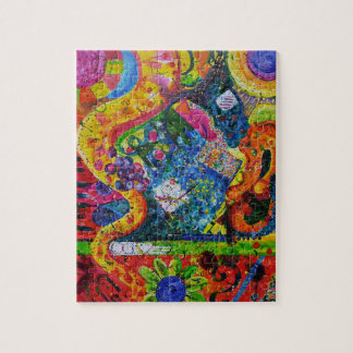 Smooth Jazz Abstract Art Puzzle
