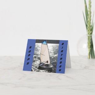 **SMOOTH SAILING AHEAD** ON YOUR BIRTHDAY CARD