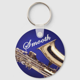 Smooth Saxophone Keychain