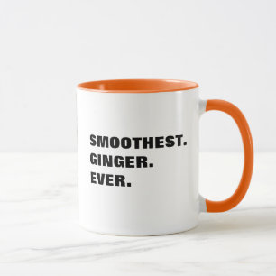 "Smoothest. Ginger. Ever." design Cat Mug