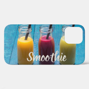 Smoothie juice drink mango orange kiwi gift iPhone 12 case