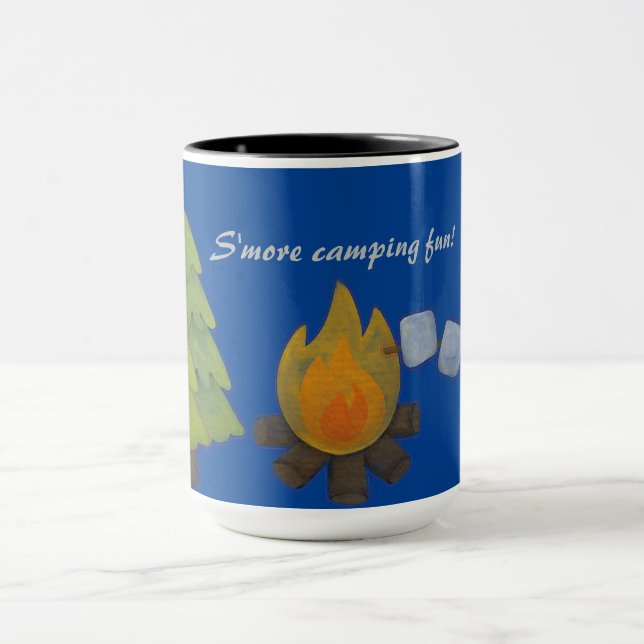 "S'more Camping Fun" Coffee Mug (Center)
