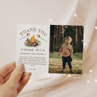 Smore Fun Cute Campfire Camping Kids Birthday