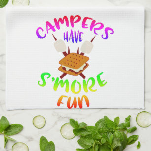 Smore fun  kitchen towel