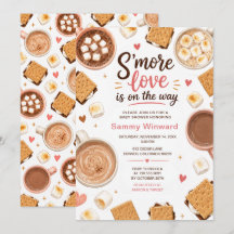 S'more Love Baby Shower Marshmallow