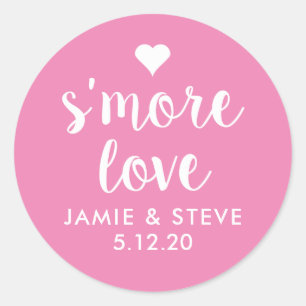 S'more Love Stickers, Stickers Smore Favoriser
