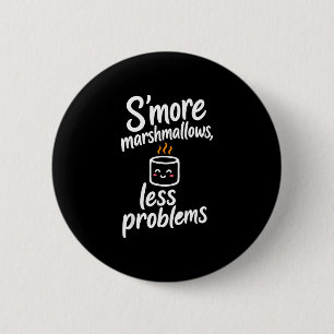 S'more marshmallows 2 inch round button