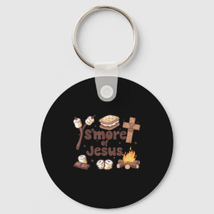 Smore Of Jesus Christian Camper Camng Lover  Keychain