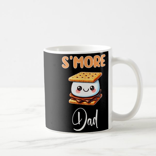 S'more Shirt Funny S'mores Dad S'mores Father Smor Coffee Mug (Right)