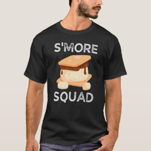 Smore Squad Campfire Camping Outdoor Friends Smore T-Shirt