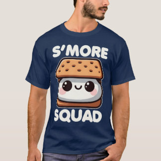 Smore Squad Funny Smore Camping Kawaii Cute family T-Shirt