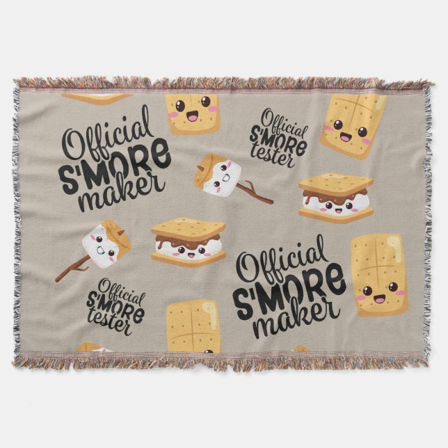 S'more  throw blanket (Front)