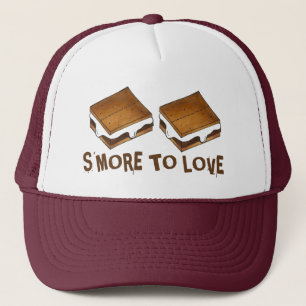 S'more To Love Funny Foodie Campfire S'mores Trucker Hat