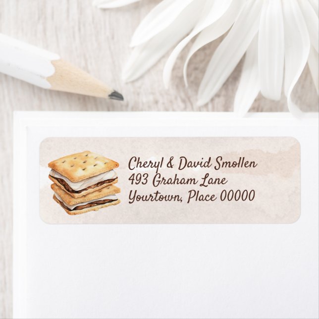 S'mores Adresse de retour (En situation)