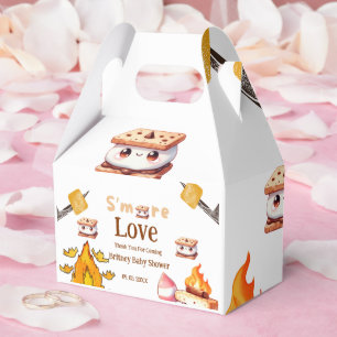Smores Baby Shower Thank You  Favor bag Smore Favor Box