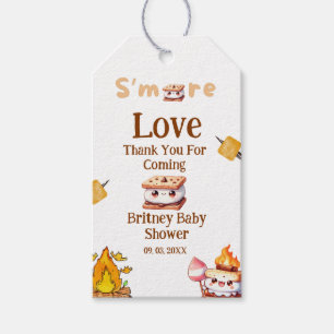 Smores Baby Shower Thank You Tags Favour Tags Smor