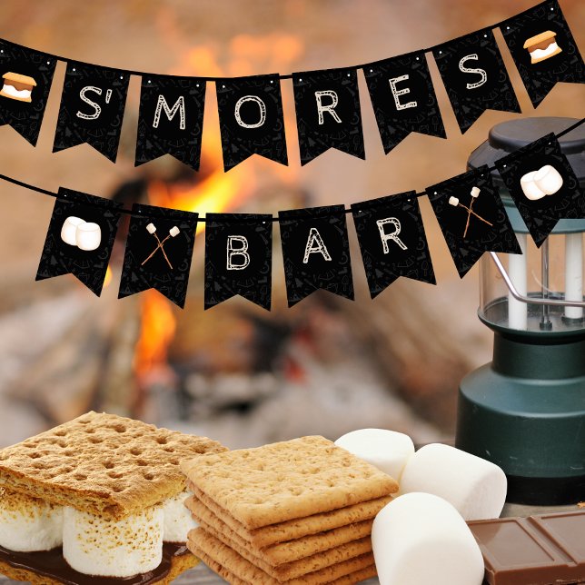 S'mores Bar Bunting Banner (Creator Uploaded)