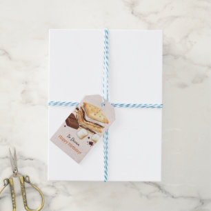 S'mores Birthday Party Gift Tags