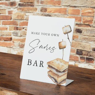 Smores Buffet Make Your Own S'mores Bar Sign