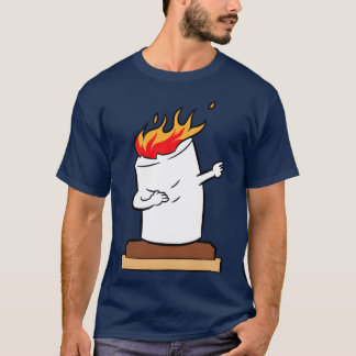 Smores Camping Marshmallow Halloween Dabbing frien T-Shirt