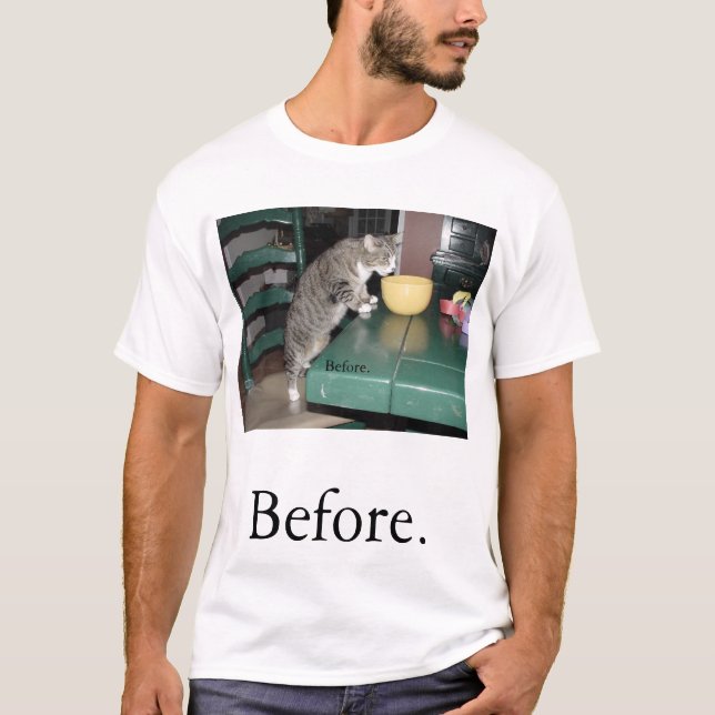 Smores da Kitty eating T-Shirt (Front)