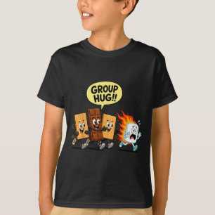 S'mores humour marshmallow campfire  T-Shirt