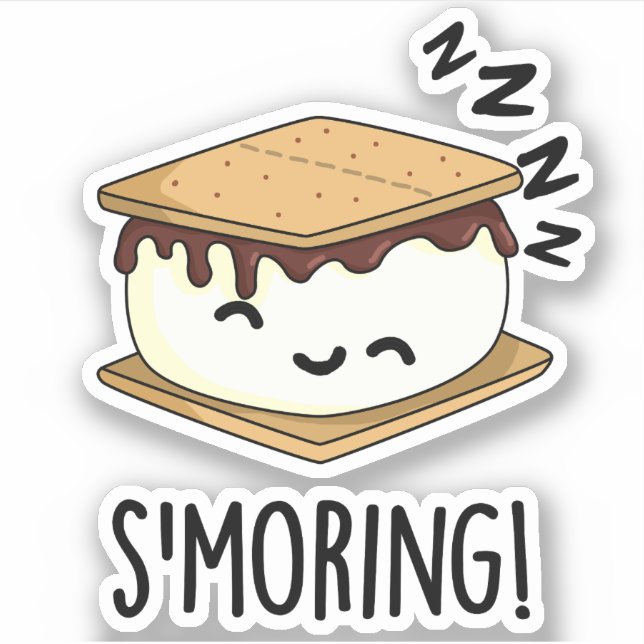 Smoring Funny Smore Puns (Front)