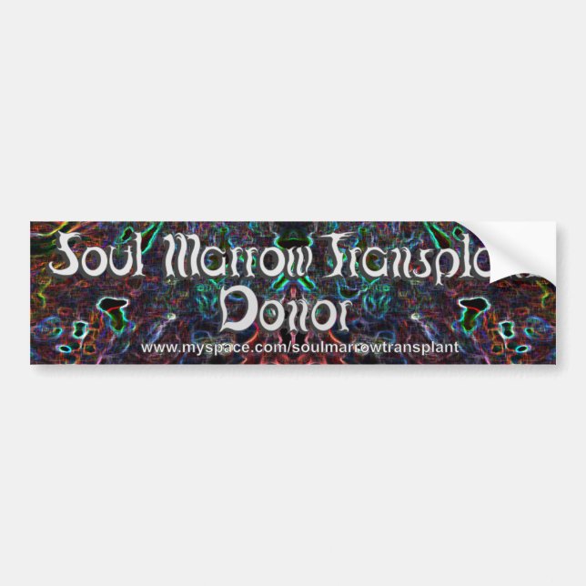 SMT "Donor" bumper sticker (Front)