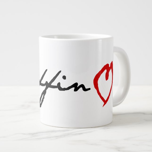 Smuffin Love Jumbo Mug (Front Right)