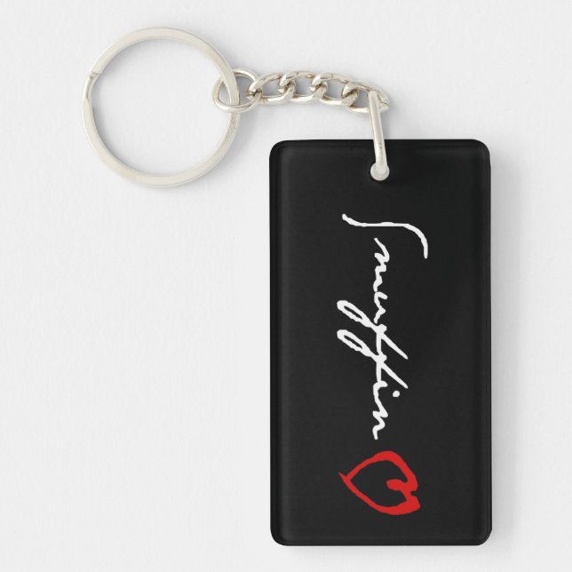 Smuffin Smut Mark Keychain (Front)