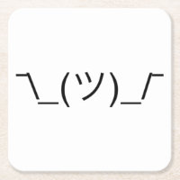 Smug Shrug ¯\_(ツ)_/¯ Solid Black