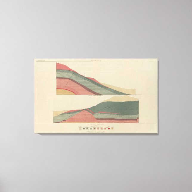 Smuggler Mountain Sheet 3 Canvas Print (Front)
